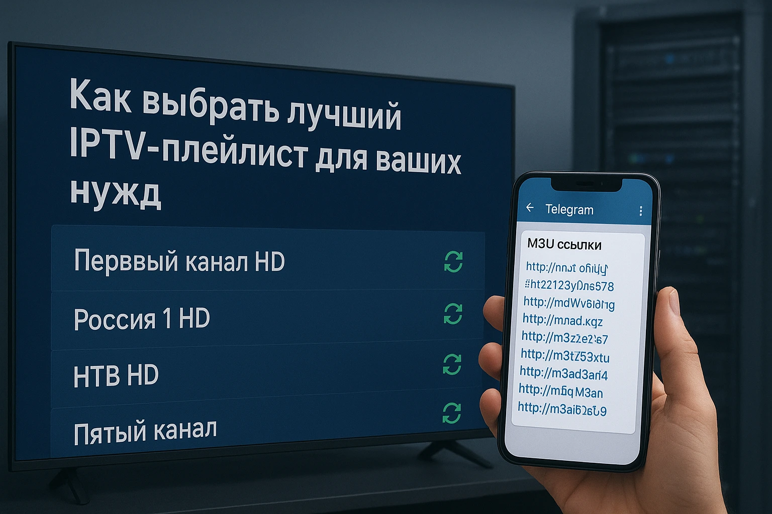 Выбор лучшего IPTV-плейлиста для Smart TV, Android и VLC