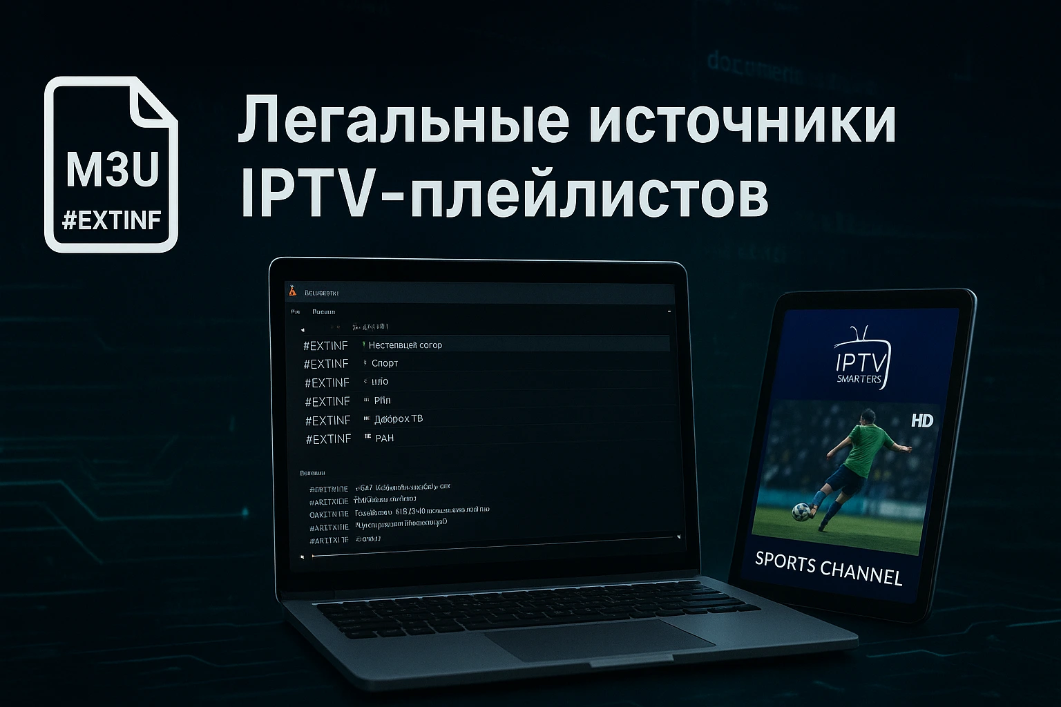 Легальные IPTV-плейлисты для Smart TV, Android и VLC
