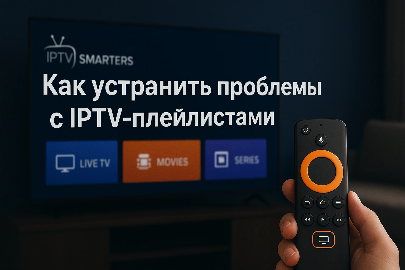 Устранение проблем с IPTV-плейлистами на Smart TV, Android и VLC