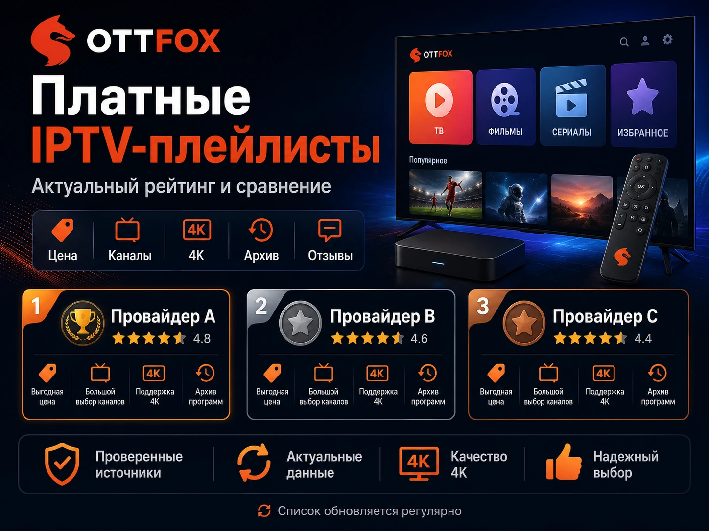 IPTV провайдеры